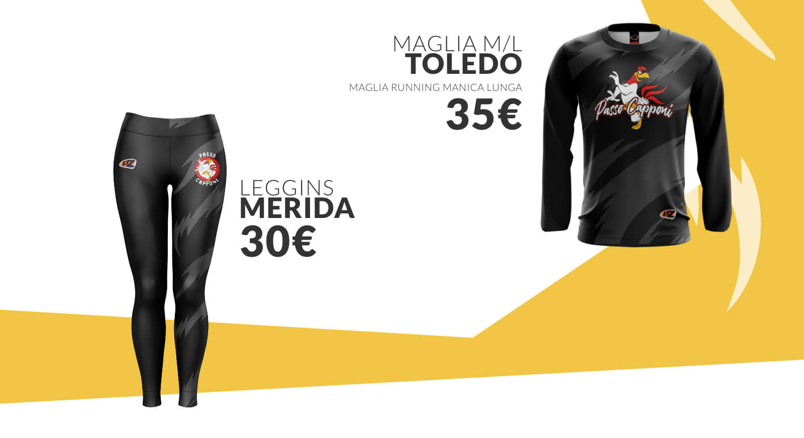 PZ Sport - Passo Capponi: Maglia Toledo, Leggins Merida